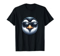 Penguin Soccer Player Champion Bird Fan T-Shirt - Graphic Print Men Women