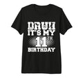 Bruh Its My 11Th Birthday Soccer 11 T-Shirt - Aesthetic Graphic Men Women