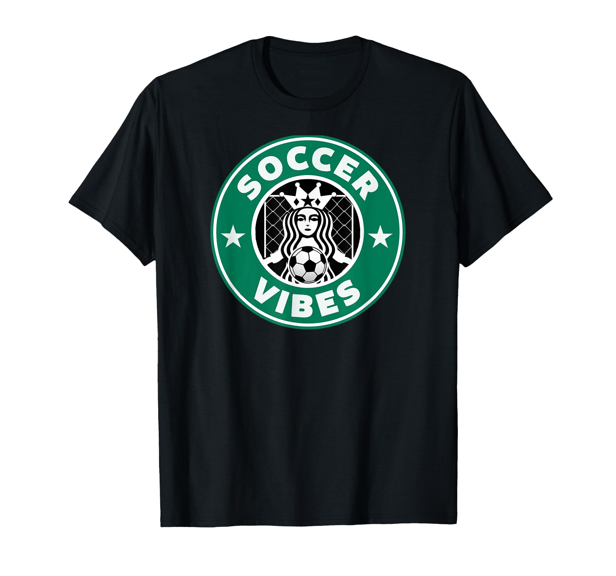 Soccer Vibes Teens Practice Or Game Day T-Shirt - Unique Graphic Men Women