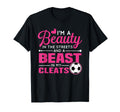 Beauty Streets Beast My Cleats Soccer T-Shirt - Graphic Print for Adults