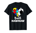 Autism Soccer Mawmaw Funny Autism T-Shirt - Aesthetic Graphic Men Women