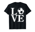 Love Soccer Mom Player Fan Soccer T-Shirt - Fun Novelty Design for Adults