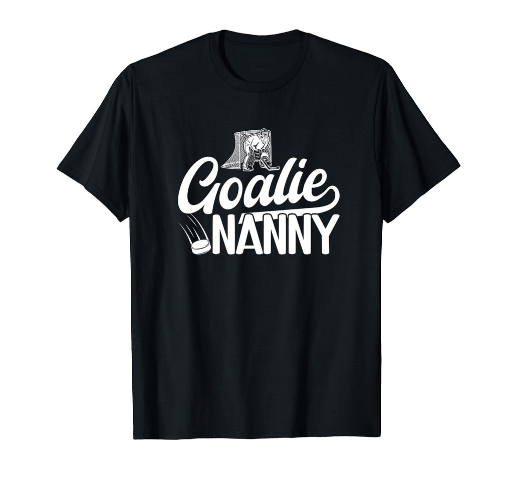 Ice Hockey Goalie Nanny Ice Hockey T-Shirt - Graphic Print Unisex