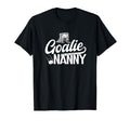 Ice Hockey Goalie Nanny Ice Hockey T-Shirt - Graphic Print Unisex