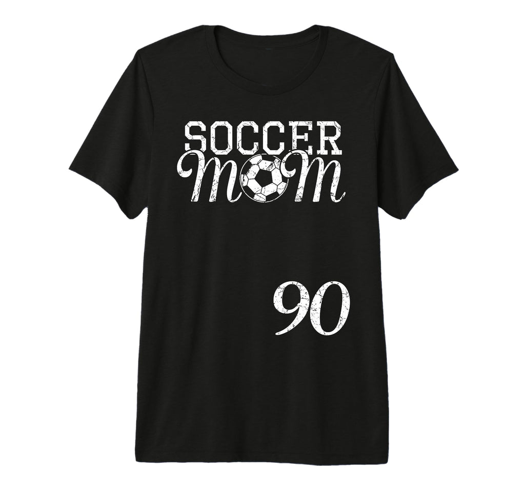 Soccer Mom Jersey Number 90 Favorite T-Shirt - Trendy Graphic Unisex