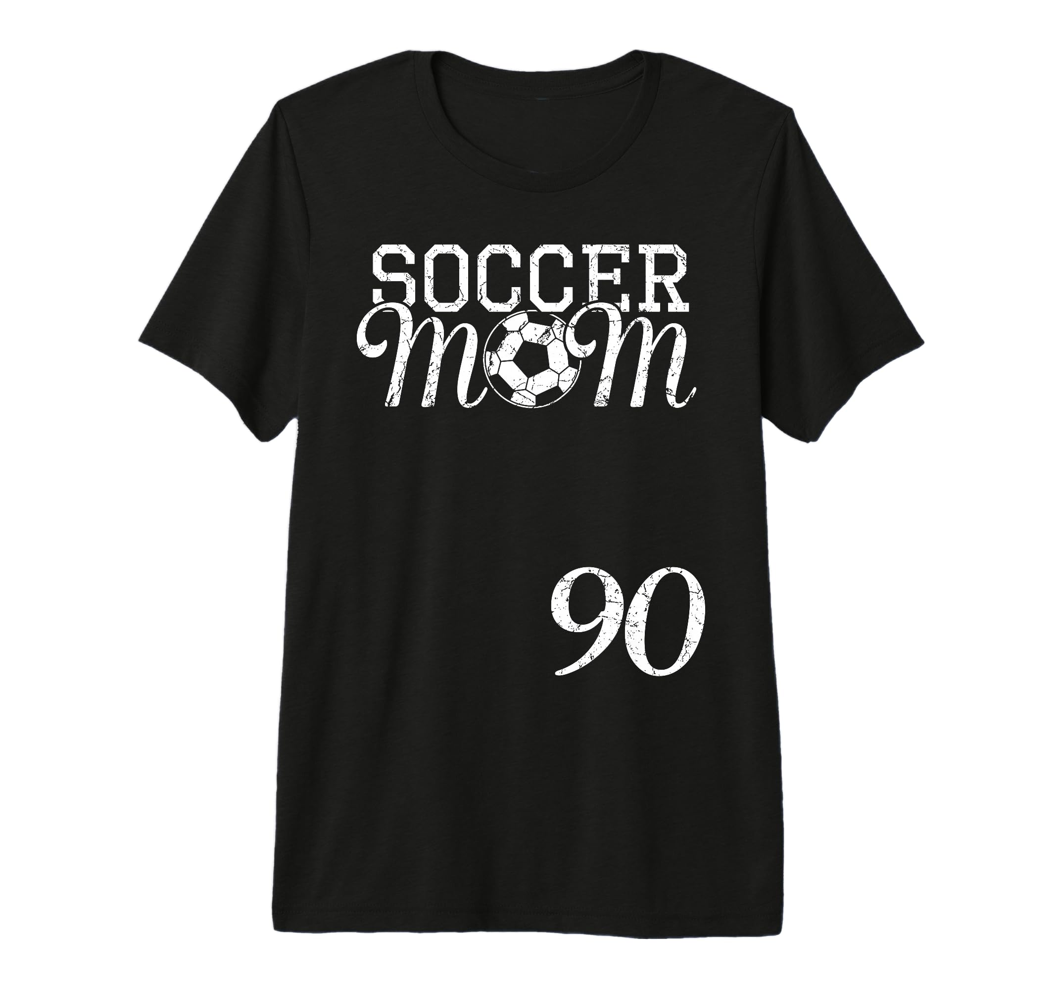 Soccer Mom Jersey Number 90 Favorite T-Shirt - Trendy Graphic Unisex