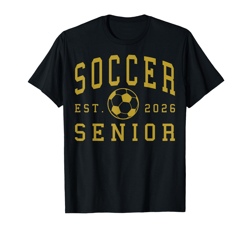 Soccer Senior Night Soccer Senior 2026 T-Shirt - Minimalist Print Unisex
