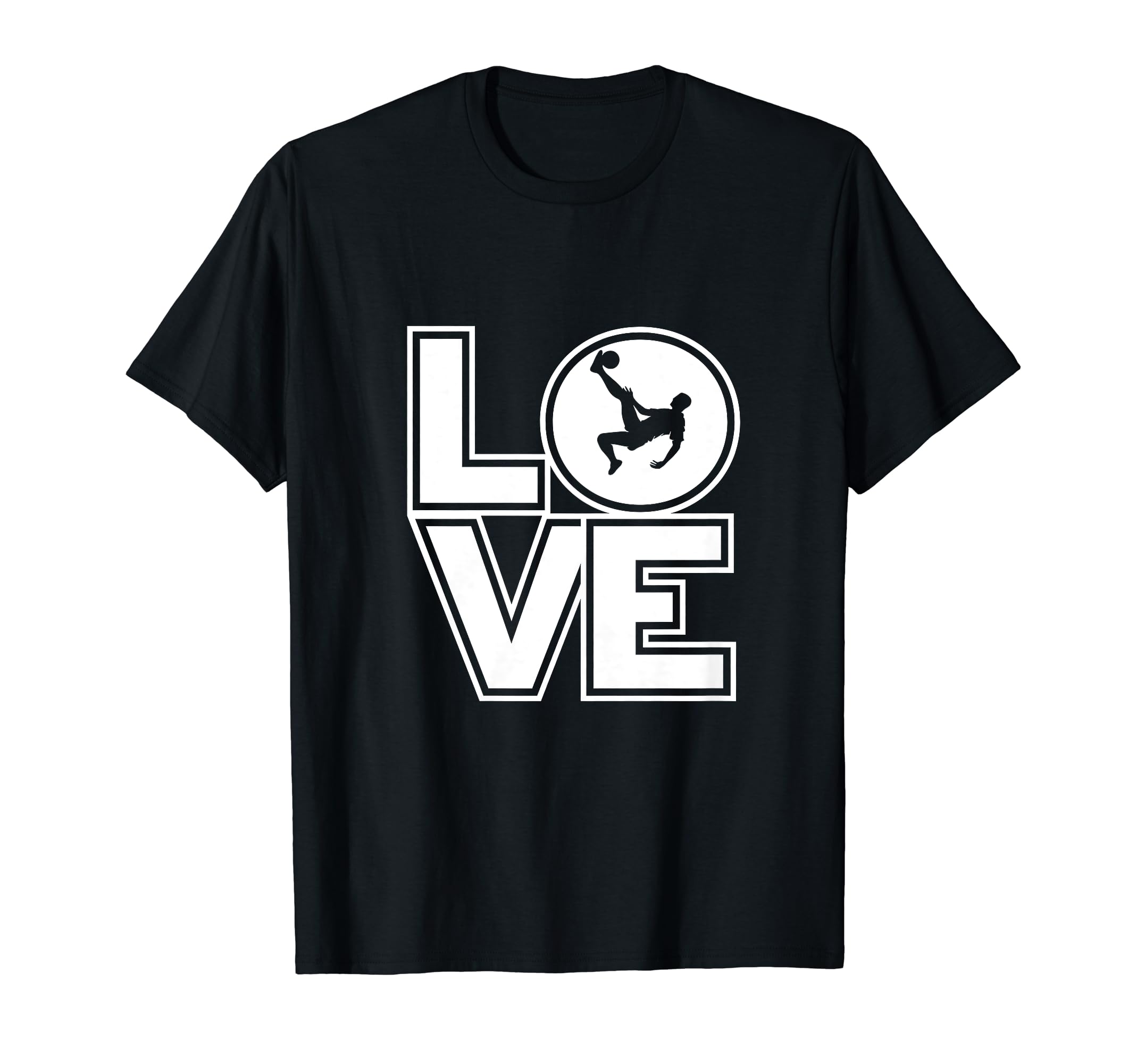 Soccer Love Funny Soccer Player T-Shirt - Custom Art Print Men Women
