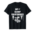 Eat Sleep Repeat Food Sleeping T-Shirt - Streetwear Style Men Women