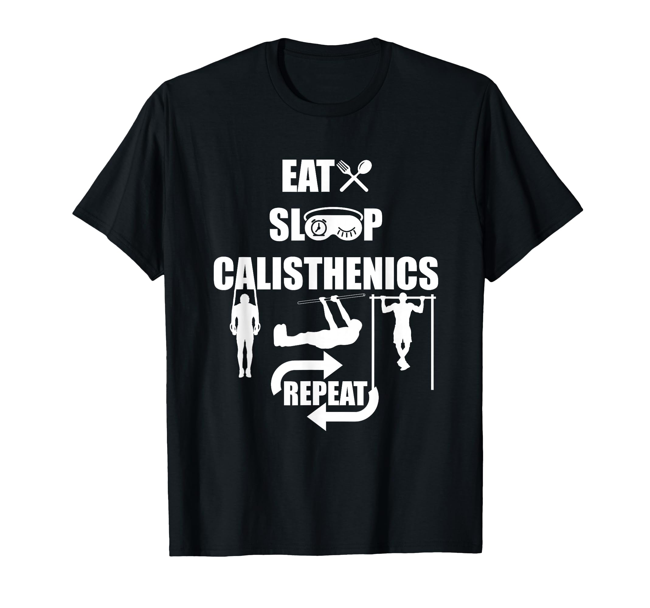 Eat Sleep Repeat Food Sleeping T-Shirt - Streetwear Style Men Women