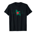 Bangladesh Heart Bangladeshi T-Shirt - Casual Everyday Wear Unisex