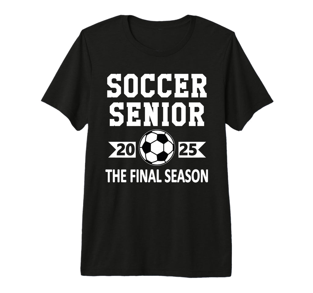 Senior Class 2025 Soccer Senior Night T-Shirt - Graphic Print Unisex