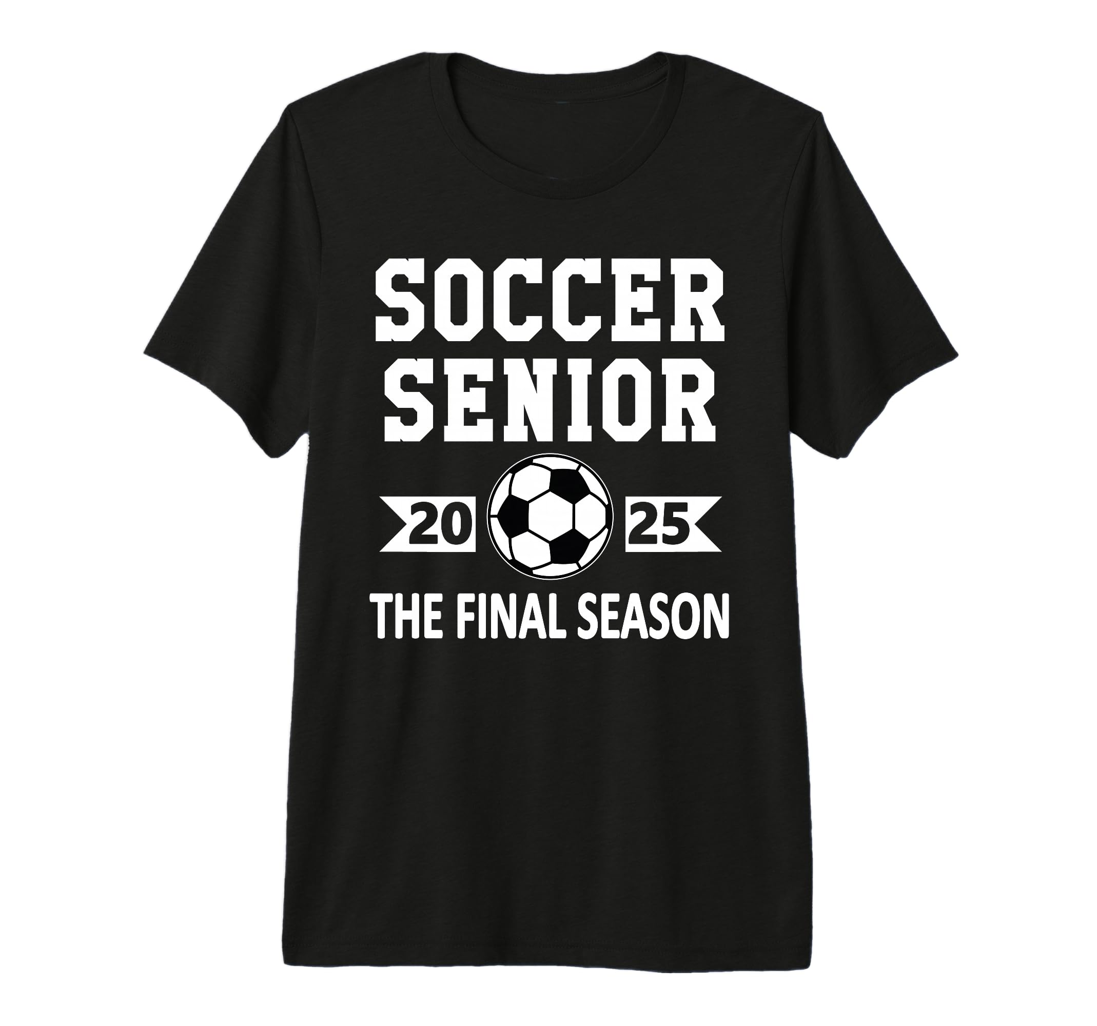 Senior Class 2025 Soccer Senior Night T-Shirt - Graphic Print Unisex