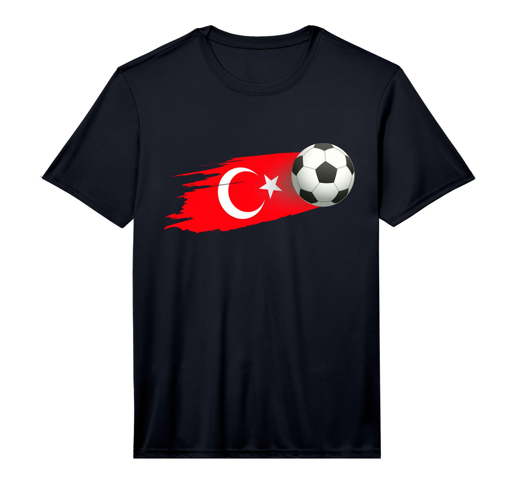 Turkey Flag Turkish Soccer Flag Turkish T-Shirt - Trendy Graphic Unisex