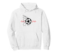 Soccer Ball Heartbeat Players And Hoodie - Unique Graphic for Adults