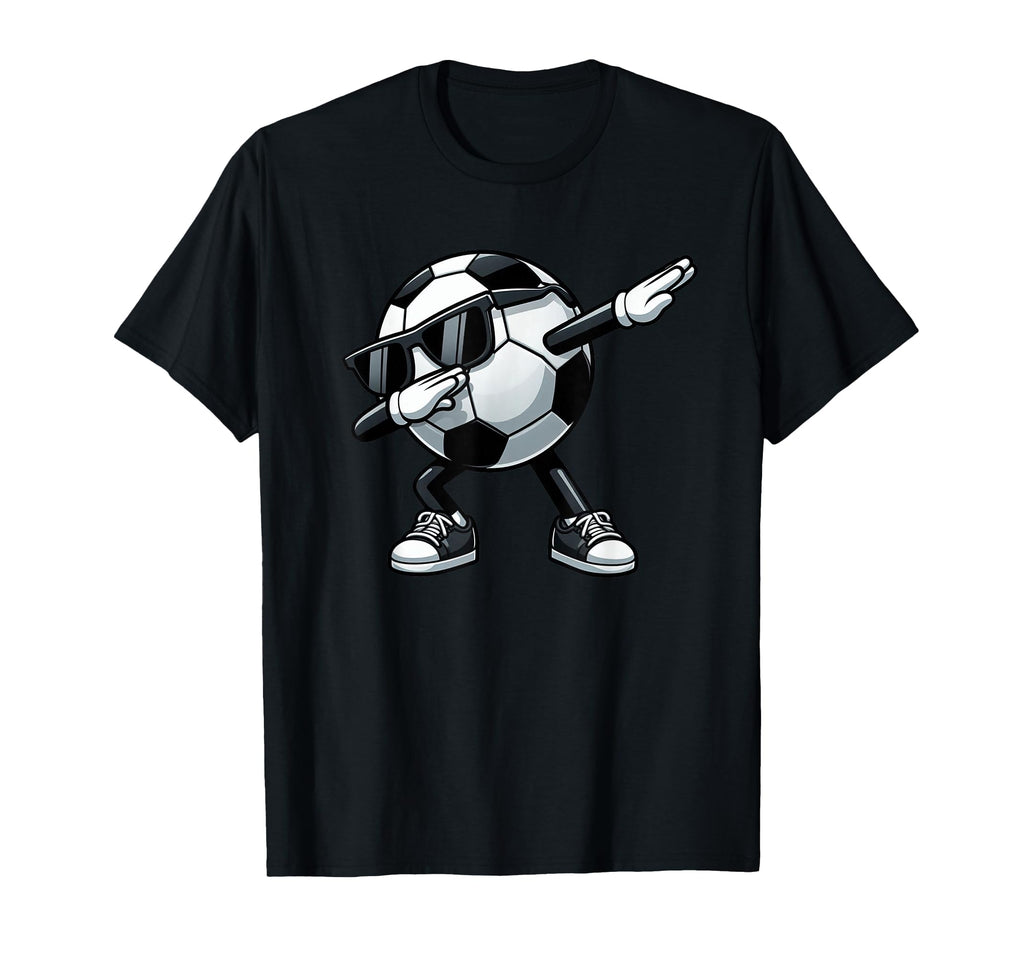 Dabbing Soccer Ball Soccer Sports T-Shirt - Streetwear Style Men Women
