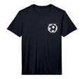Soccer Player Ball Sports Performance T-Shirt - Novelty Apparel Unisex