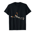 Skeleton Goalkeeper Soccer Funny T-Shirt - Fun Novelty Design Unisex