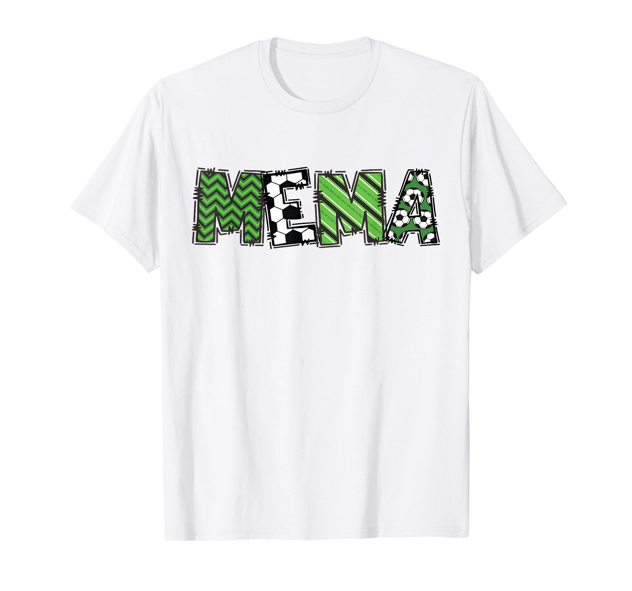 Soccer Mema Birthday Soccer Player T-Shirt - Minimalist Print Men Women