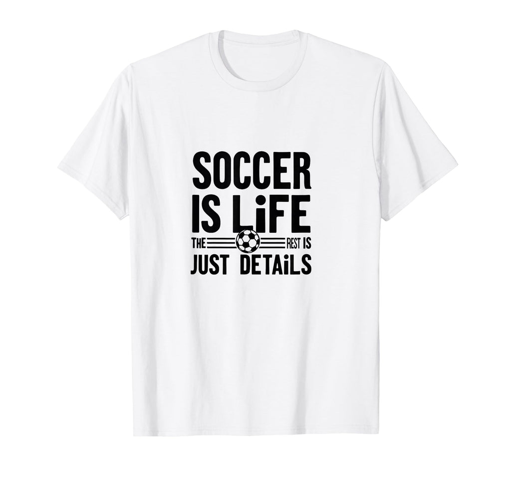 Soccer Is Life Soccer Dads Sporty Passion T-Shirt - Unique Graphic Unisex