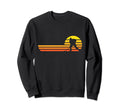 Vinatage Ice Hockey Player Coach Winter Sweatshirt - Graphic Print Unisex