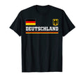 Germany Soccer Fan Jersey Fussball T-Shirt - Trendy Graphic Unisex