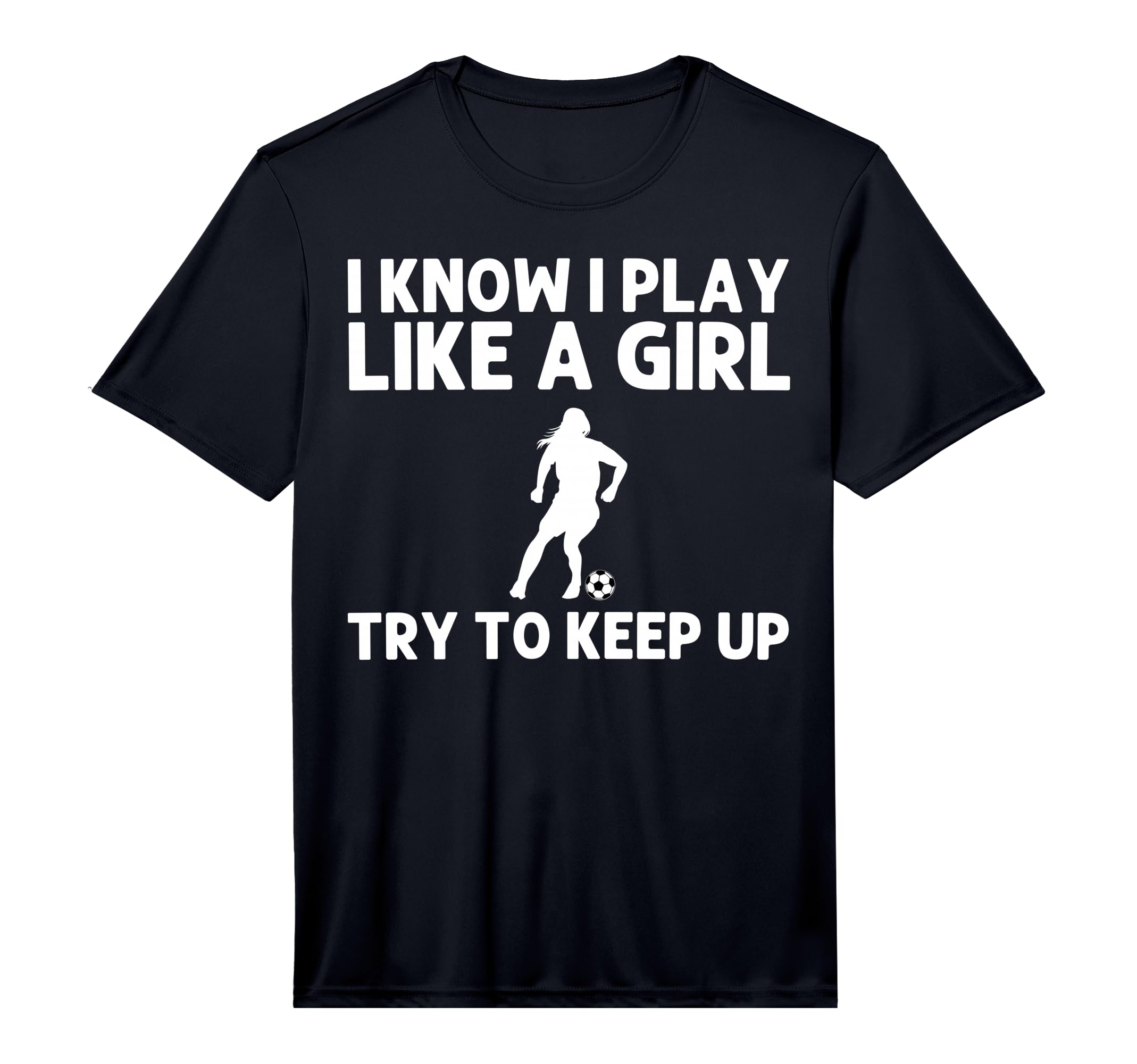 Funny Soccer Art Soccer Player T-Shirt - Minimalist Print for Adults