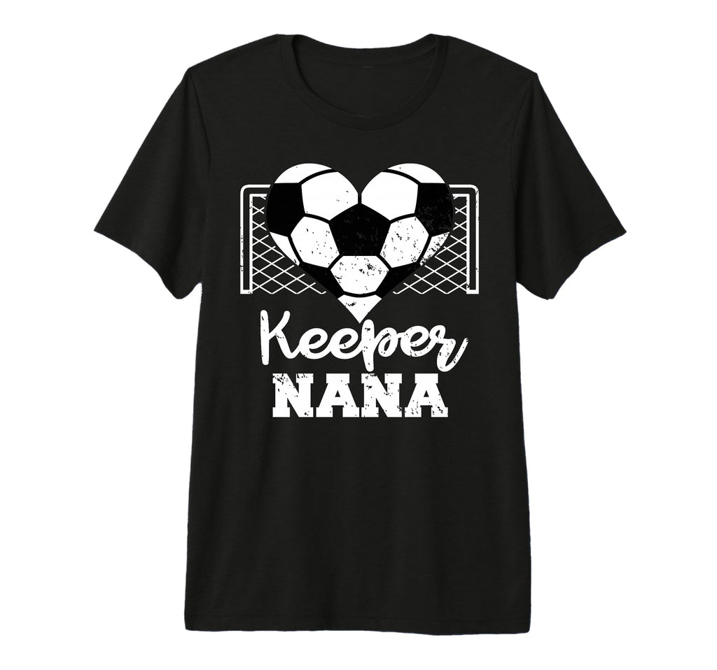 Keeper Nana Funny Soccer Goalkeeper T-Shirt - Minimalist Print Men Women