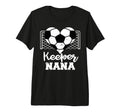 Keeper Nana Funny Soccer Goalkeeper T-Shirt - Minimalist Print Men Women