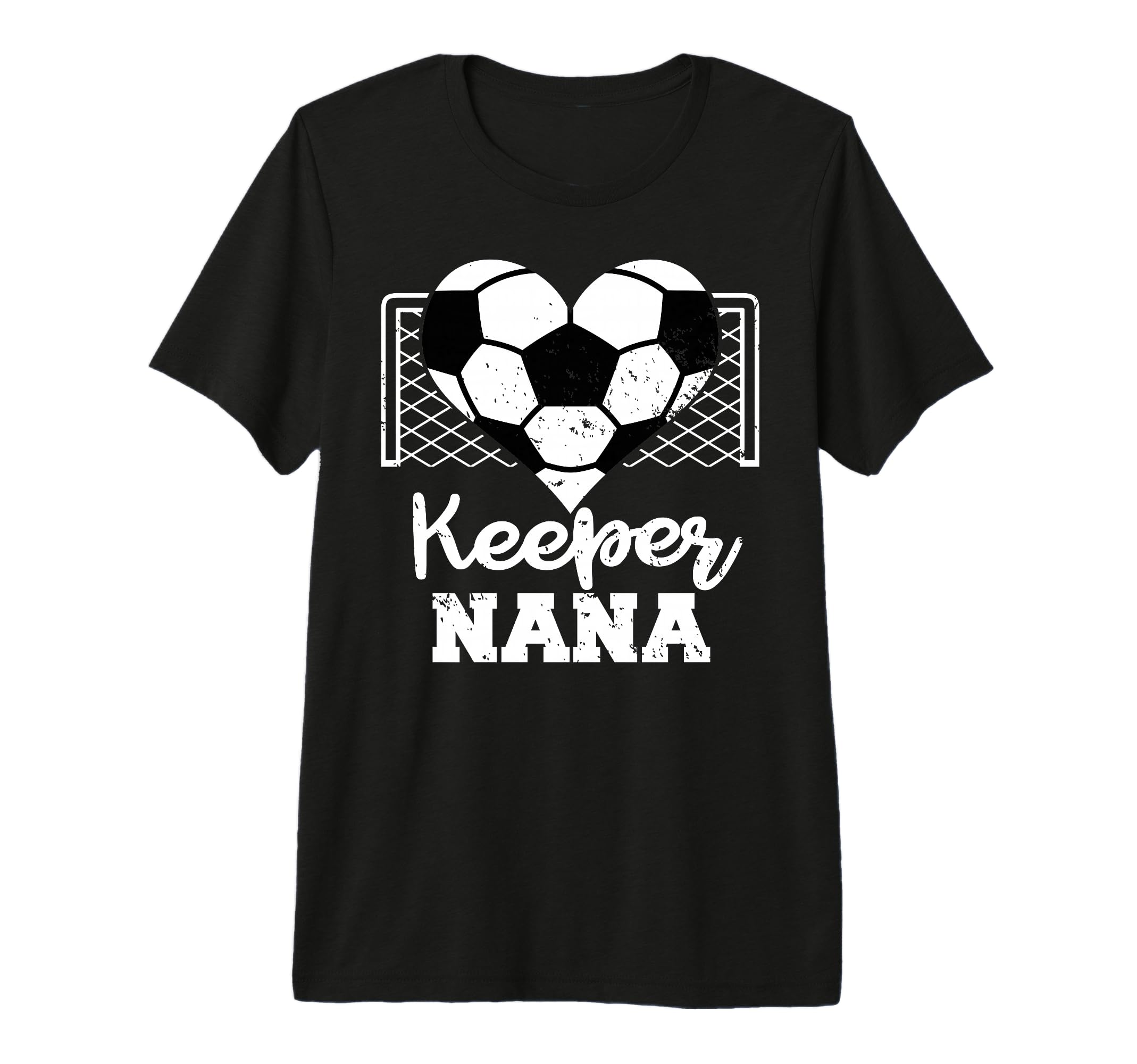 Keeper Nana Funny Soccer Goalkeeper T-Shirt - Minimalist Print Men Women