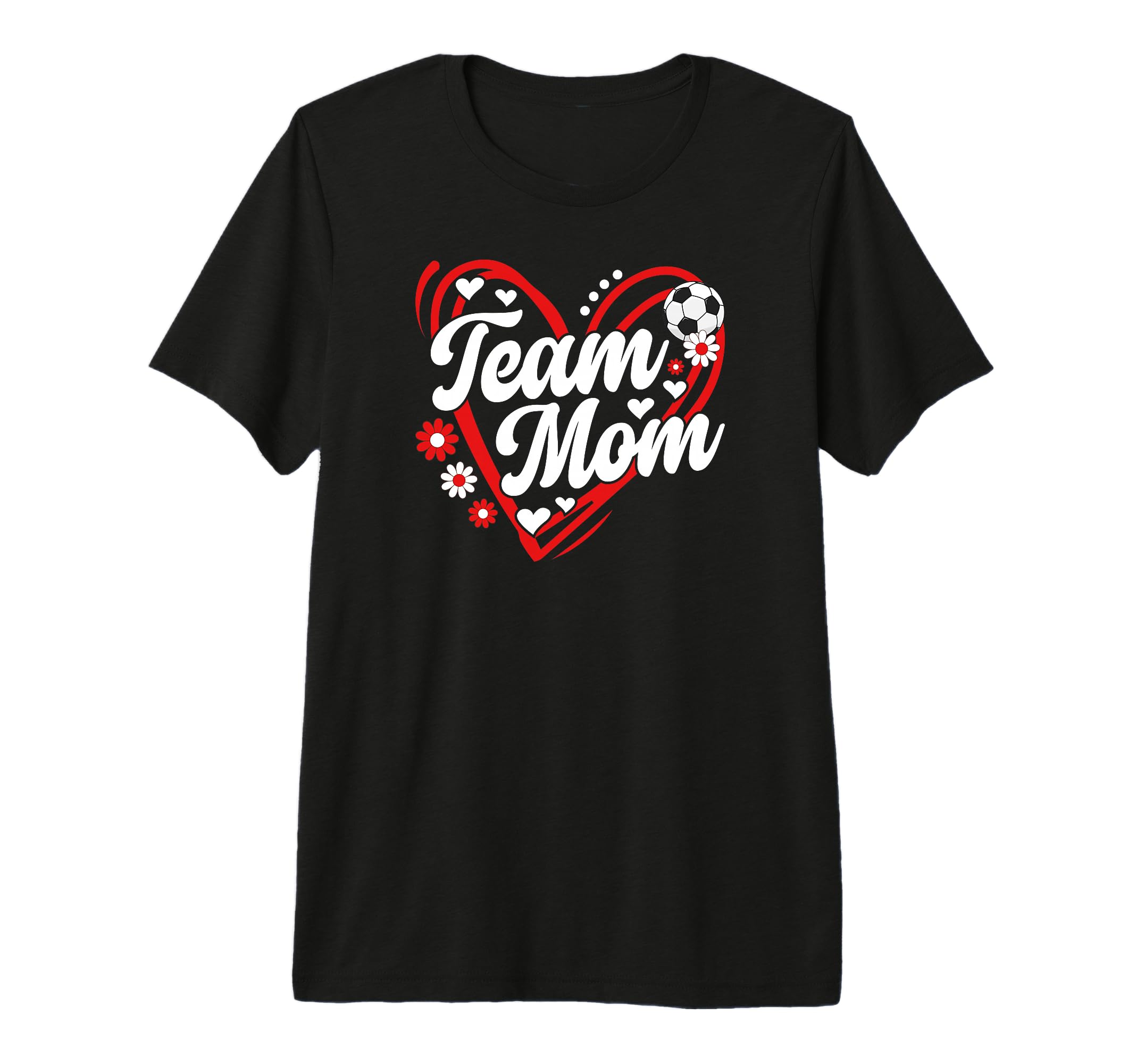 Soccer Team Mom Appreciation Soccer T-Shirt - Aesthetic Graphic Unisex