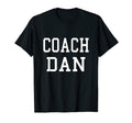 Coach Dan Custom Football Soccer T-Shirt - Aesthetic Graphic for Adults
