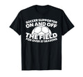 57 Years Old Soccer Team Player T-Shirt - Fun Novelty Design Men Women