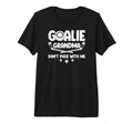 Hockey Goalie Grandma Funny Ice Hockey T-Shirt - Unique Graphic Unisex