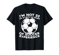 33Th Birthday Soccer Sports Player T-Shirt - Streetwear Style Men Women