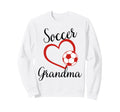 Funny Grandma Proud Soccer Lover Sweatshirt - Minimalist Print Men Women