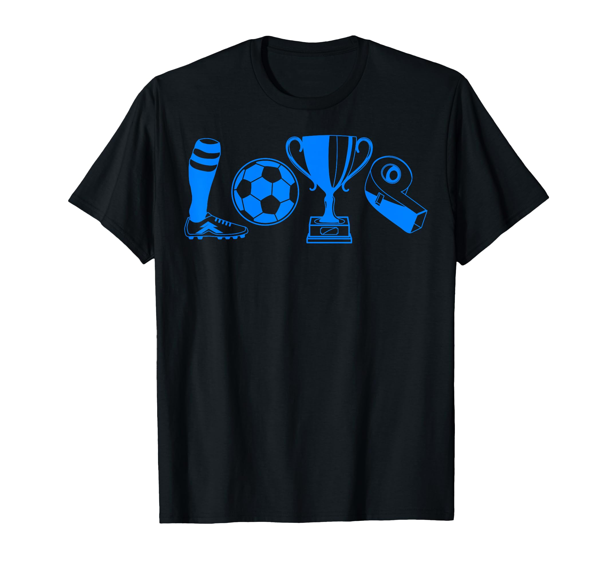 Soccer Love Gift Football Player T-Shirt - Minimalist Print for Adults