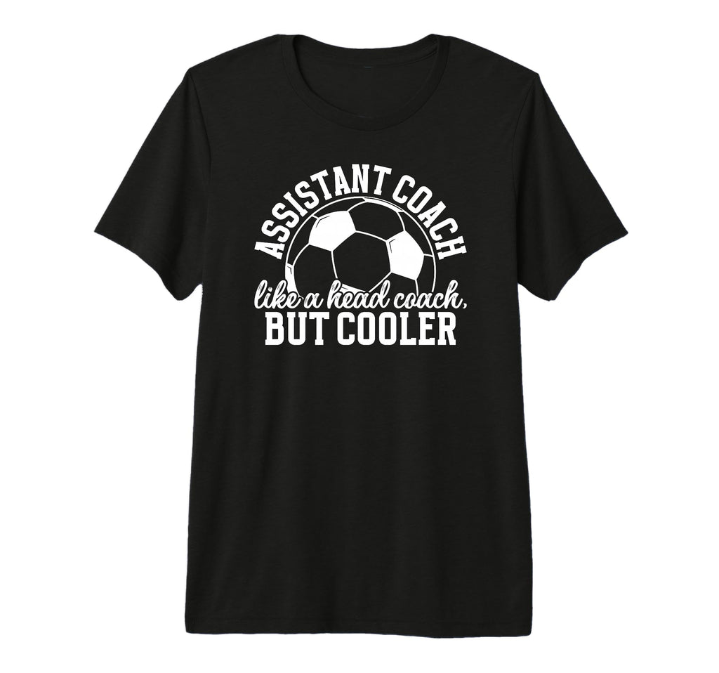 Soccer Assistant Coach Definition T-Shirt - Novelty Apparel for Adults