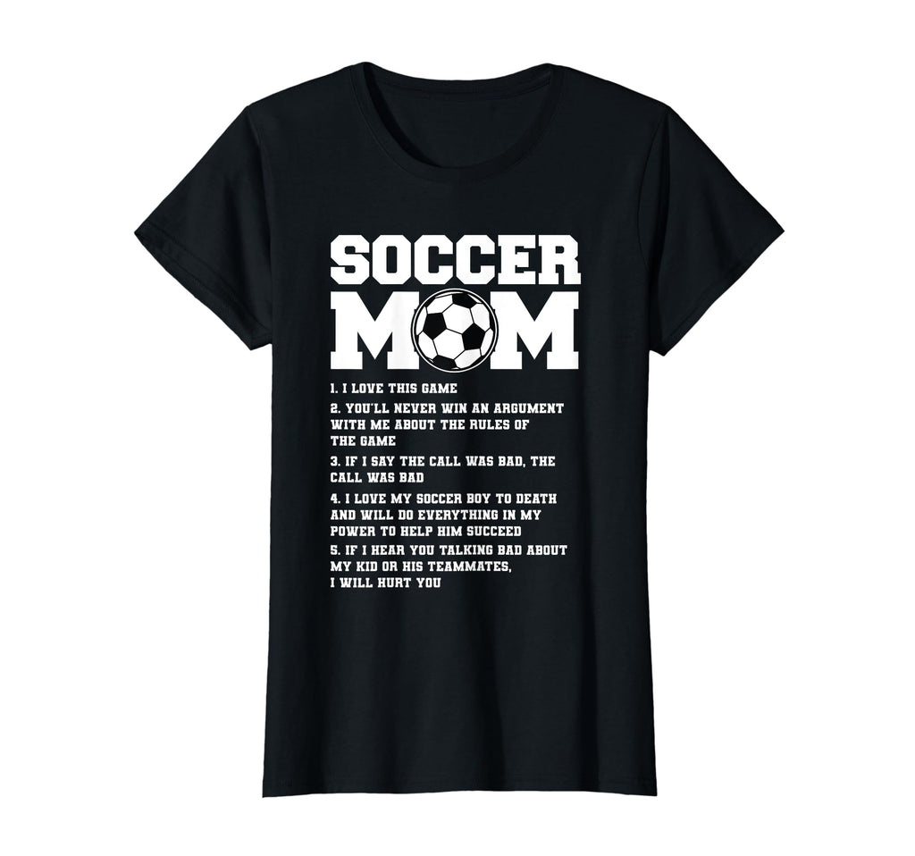 Soccer Mom 1 I Love This Game Soccer T-Shirt - Aesthetic Graphic Unisex