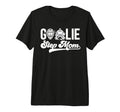 Ice Hockey Goalie Step Mom Hockey T-Shirt - Graphic Print for Adults