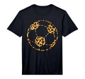 Soccerball Cheetah Leopard Pattern Sport T-Shirt - Streetwear Style Unisex