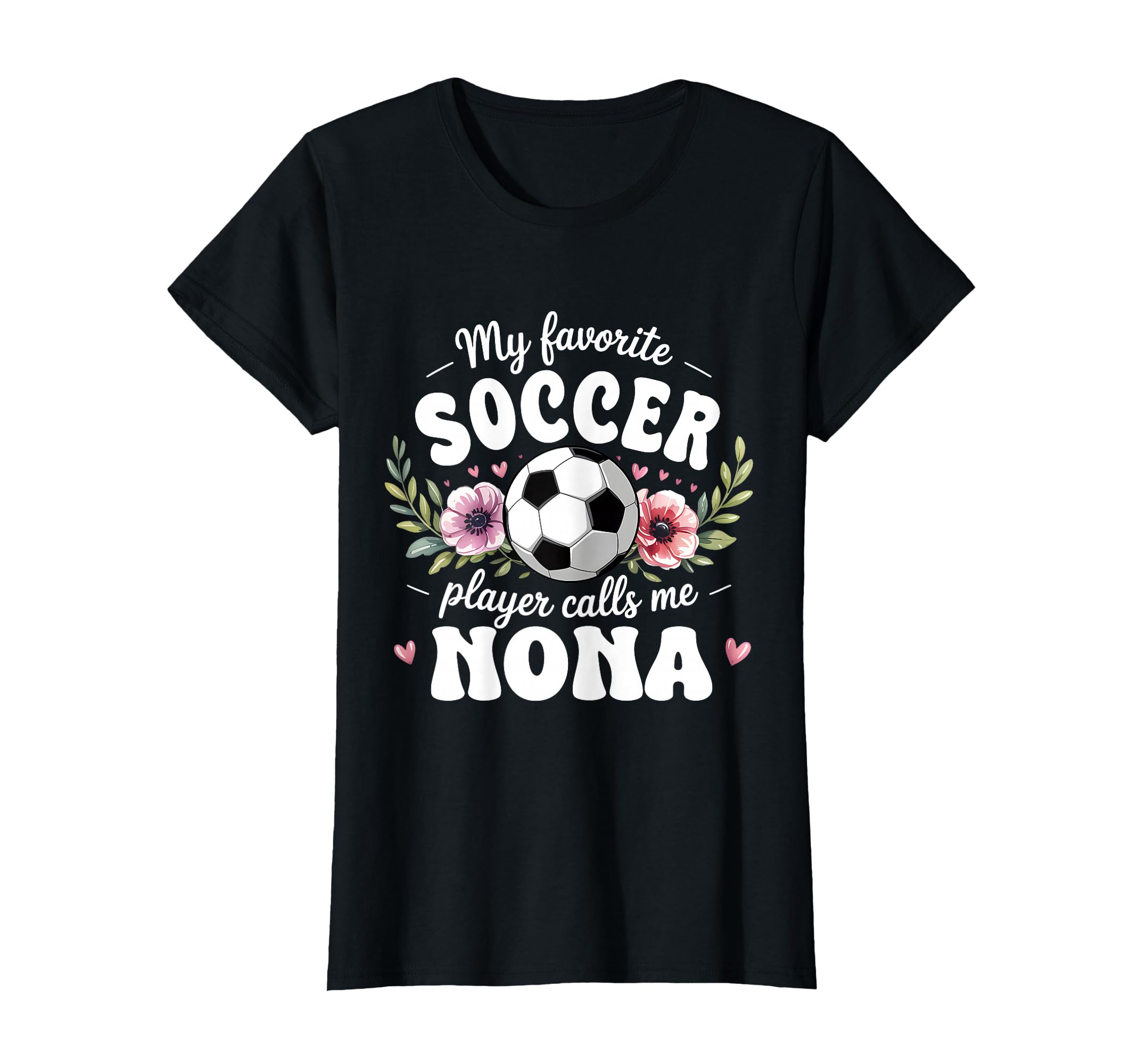 Womens My Favorite Soccer Player T-Shirt - Minimalist Print for Adults