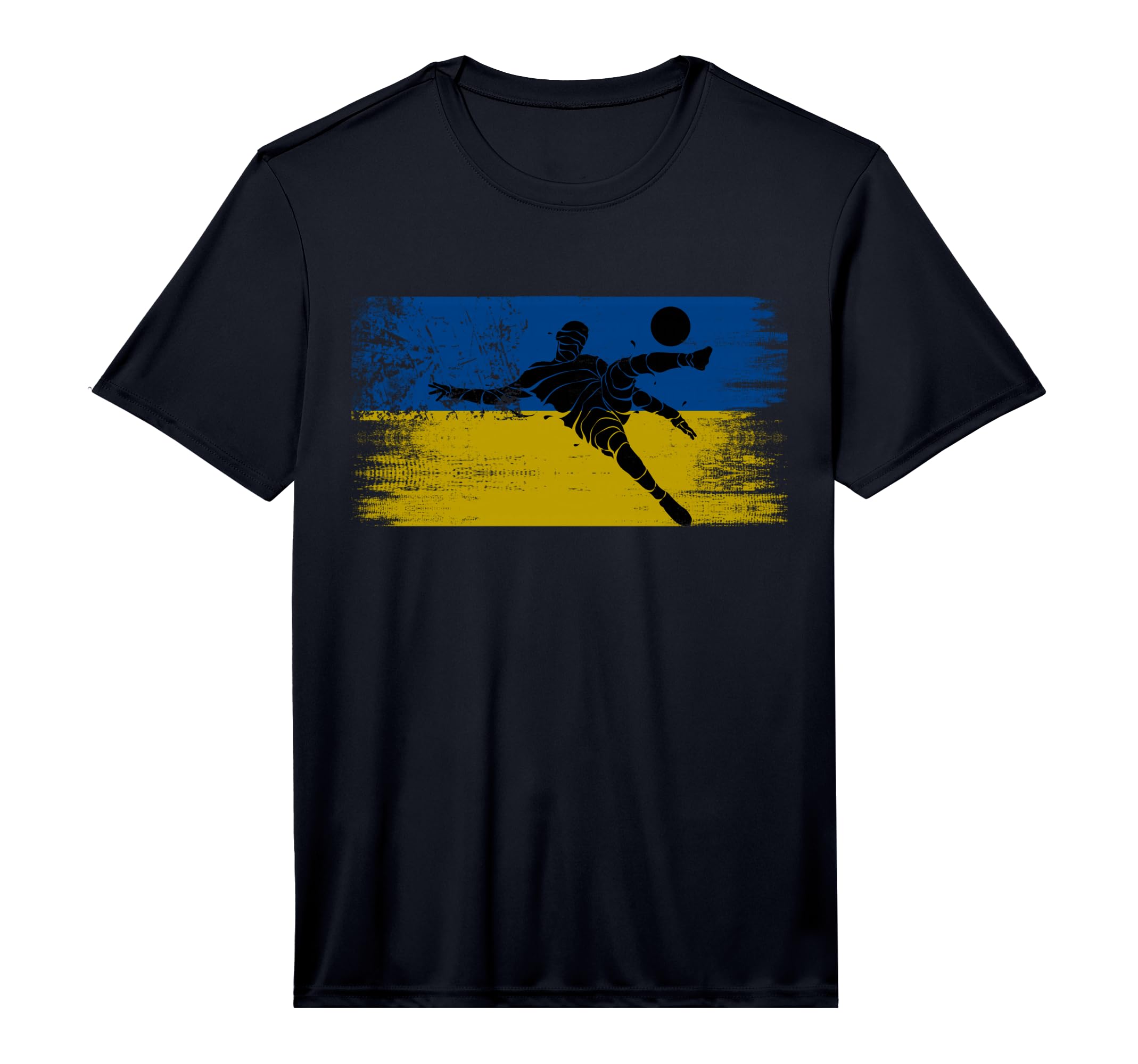 Ukraine Soccer Ukrainian T-Shirt - Casual Everyday Wear for Adults
