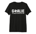 Funny Goalie Definition Goalkeeper Soccer T-Shirt - Unique Graphic Unisex