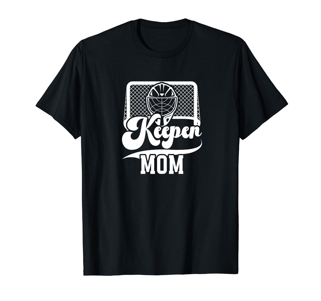 Ice Hockey Keeper Mom Ice Hockey T-Shirt - Minimalist Print Men Women