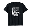 Ice Hockey Keeper Mom Ice Hockey T-Shirt - Minimalist Print Men Women