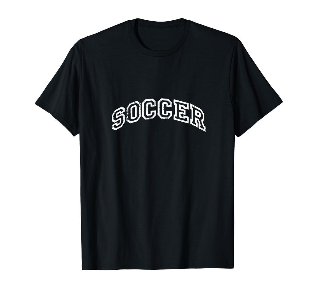 Soccer Minimalist Inspired Varsity T-Shirt - Streetwear Style for Adults