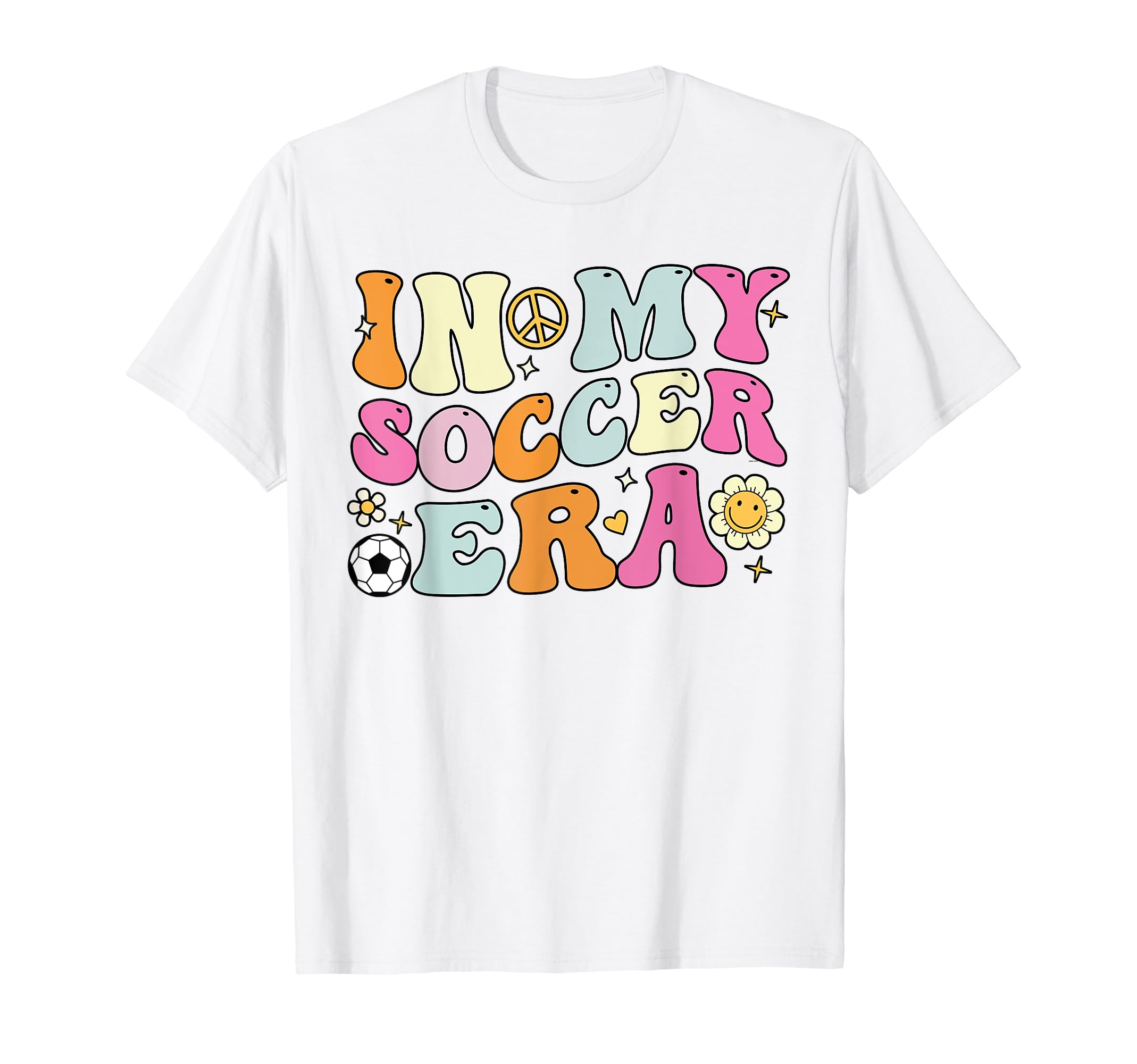 My Soccer Era Groovy Soccer Players T-Shirt - Unique Graphic Unisex