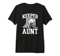 Ice Hockey Keeper Aunt Hockey Goalie T-Shirt - Custom Art Print Unisex