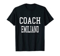 Coach Emiliano Custom Football T-Shirt - Custom Art Print for Adults